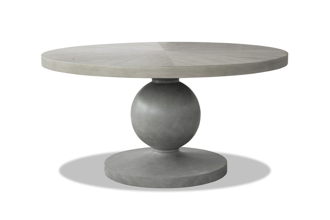 Staycation - Round Pedestal Table Top - Driftwood