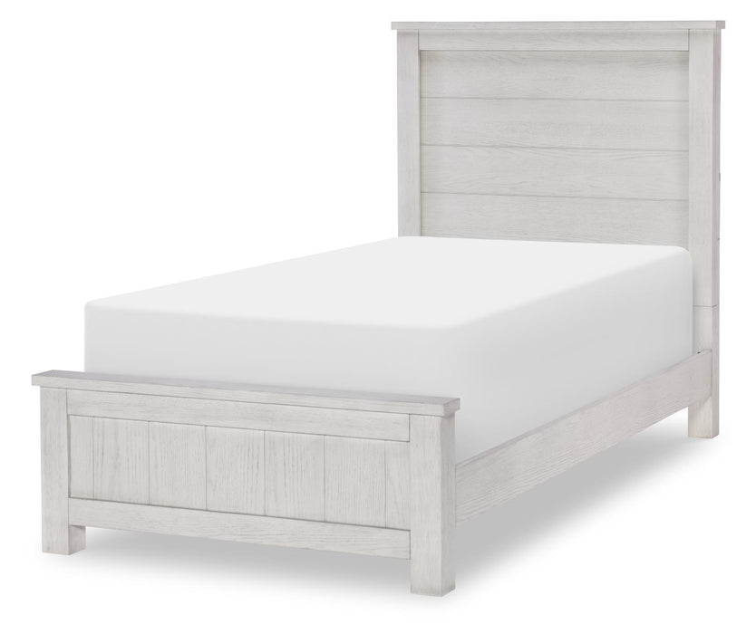 Preston - Twin / Full Side Rail - Bleached Linen