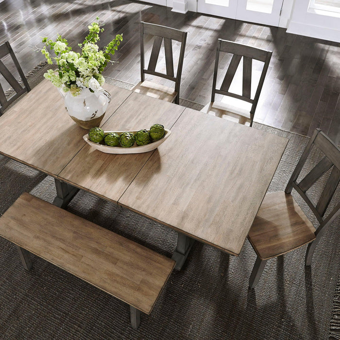 Lindsey Farm - Trestle Table Top - Dark Gray