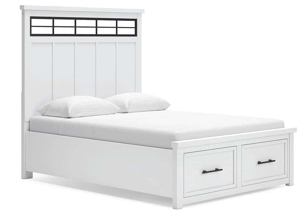 Ashbryn - Panel Storage Bed