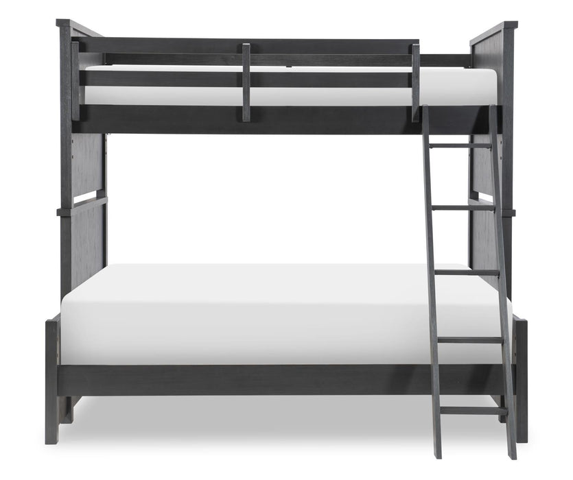 Flatiron - Full Bottom Bunk Extension - Black Midnight