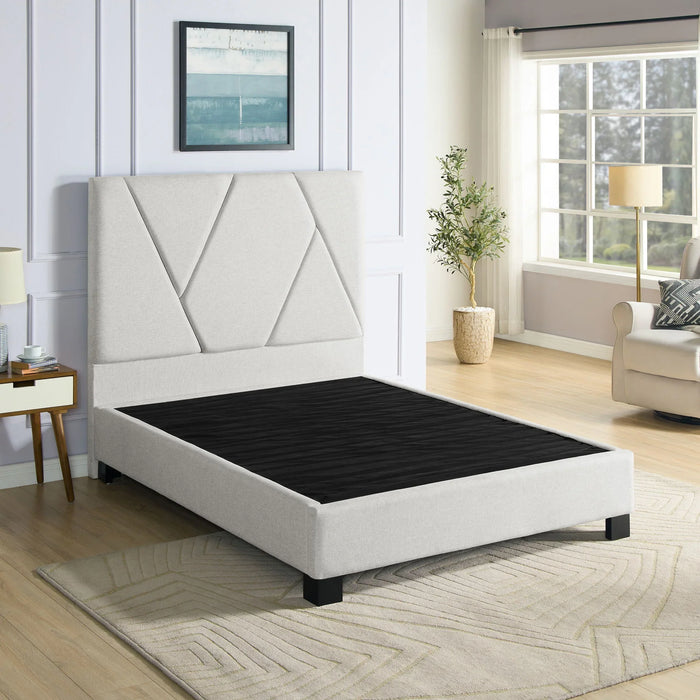 Contempo - King Base Frame - Oat