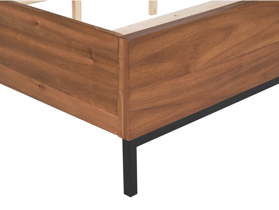 Astoria - Queen/King Rails - Natural Herringbone