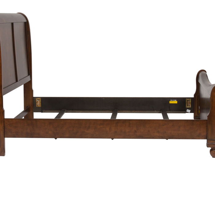 Rustic Traditions - Sleigh Bed Rails - Dark Brown