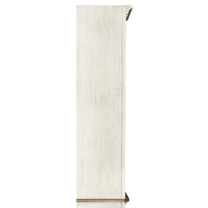 Farmhouse Reimagined - Left Pier Top - Antique White / Chestnut Tops