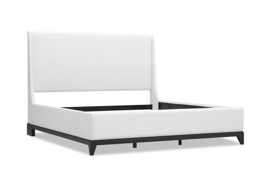 Today's Traditions - Upholstered Footboard King / California King - Blacksmith