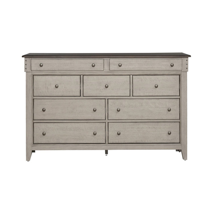 Ivy Hollow - 9 Drawer Dresser - White