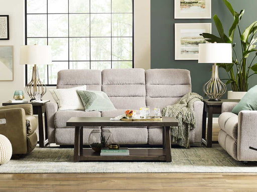 La-Z-Boy Liam power wall reclining sofa with headrest and lumbar, feature view