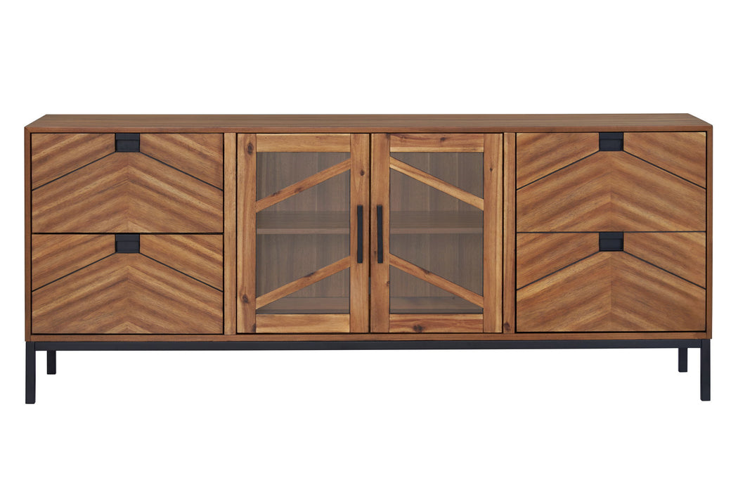 Astoria - TV Stand - Light Brown