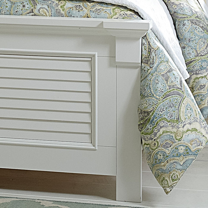 Summer House - King Panel Footboard - Oyster White