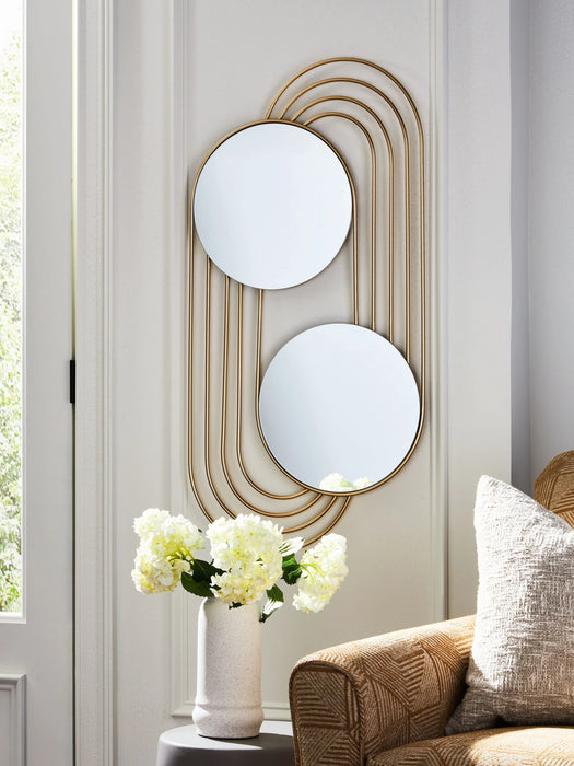 Warrenley - Gold Finish - Accent Mirror