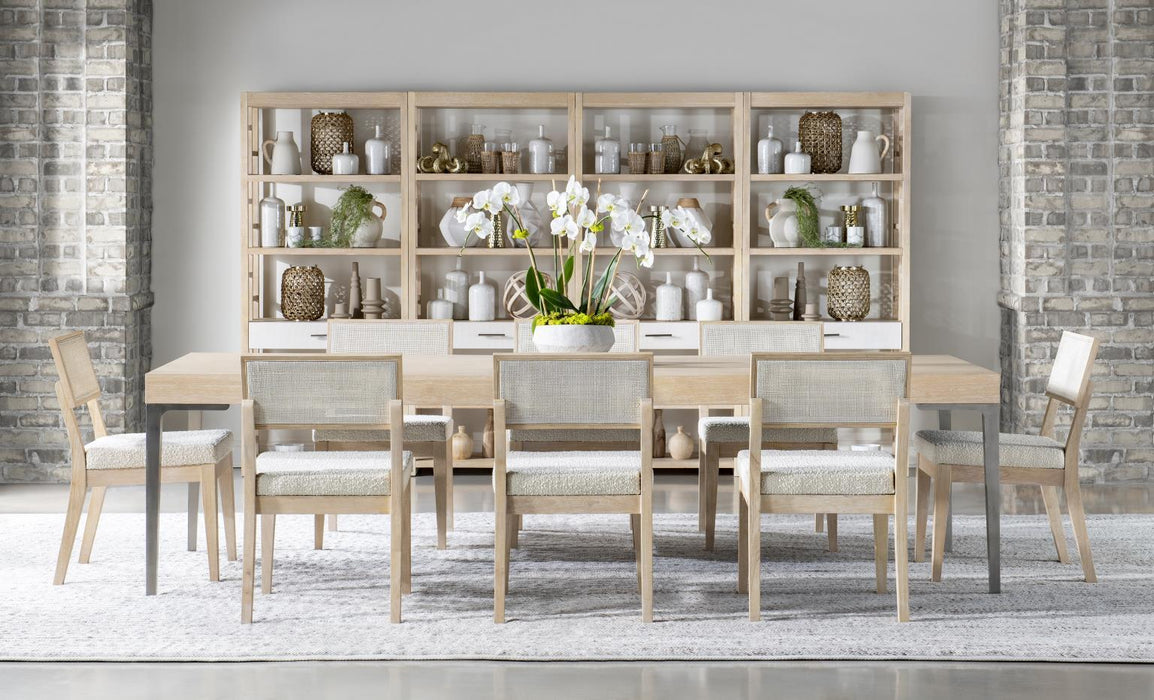 Biscayne - Round Table Top - Malabar With Alabaster Fronts