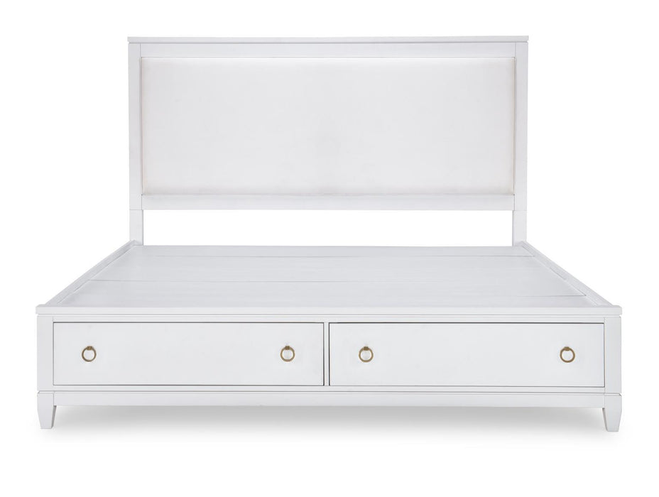 Summerland - King Storage Footboard - White