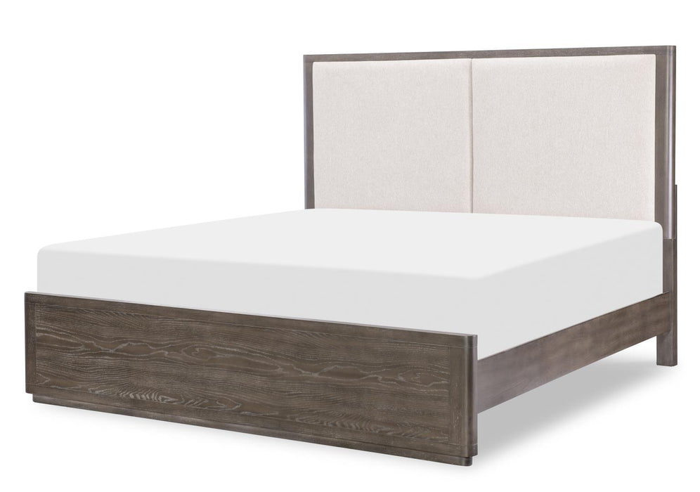 Horizons - Full Upholstered Panel Headboard - Deep Sable