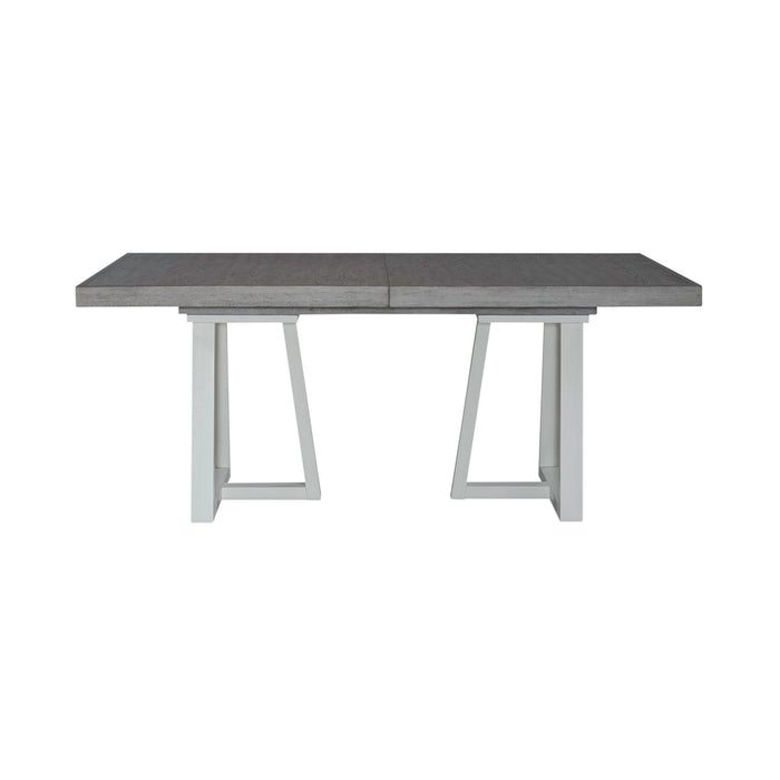 Palmetto Heights - Double Pedestal Table Base - White