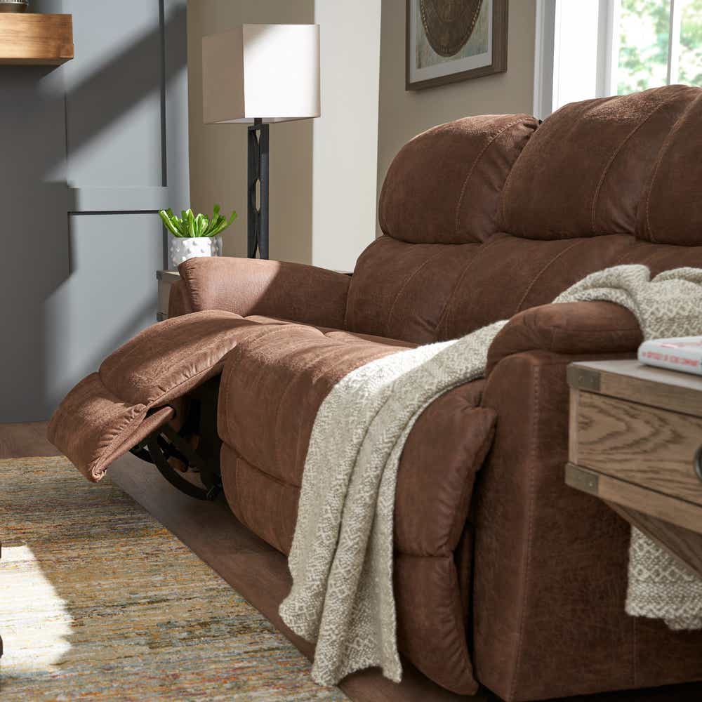La-Z-Boy Trouper Reclining Sofa in Antique — D212432, alternate view