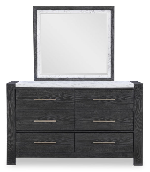 Horizons - 6 Drawers Dresser - Espresso
