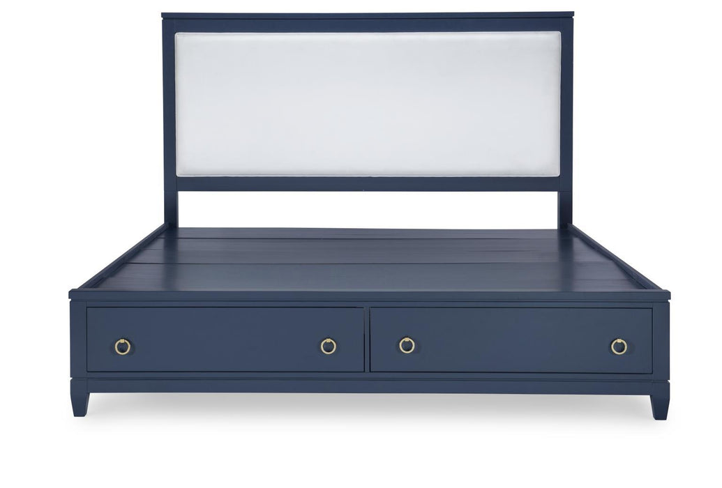 Summerland - King Storage Footboard - Blue