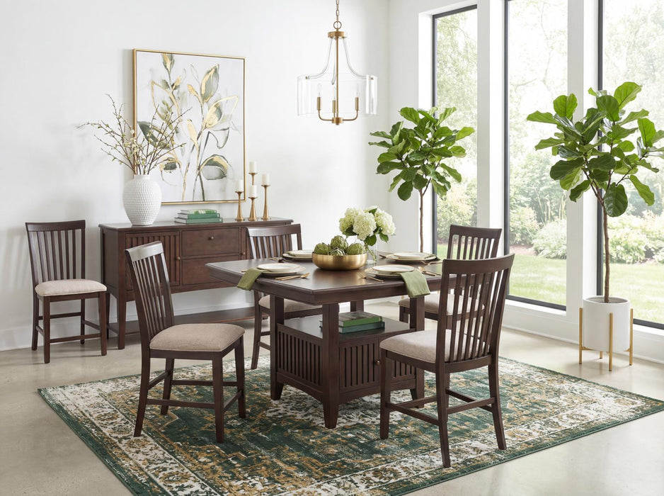 Caldwell - Coutner Height Dining Table Top - Espresso
