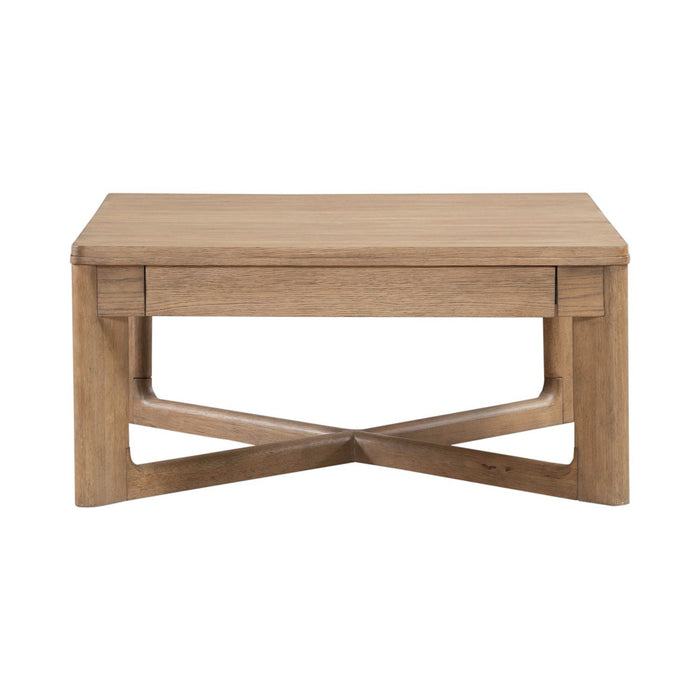 Ballentine - Square Cocktail Table - Brown