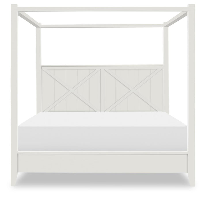 XXX's And OOO's - Canopy Posts Queen / King - Cotton