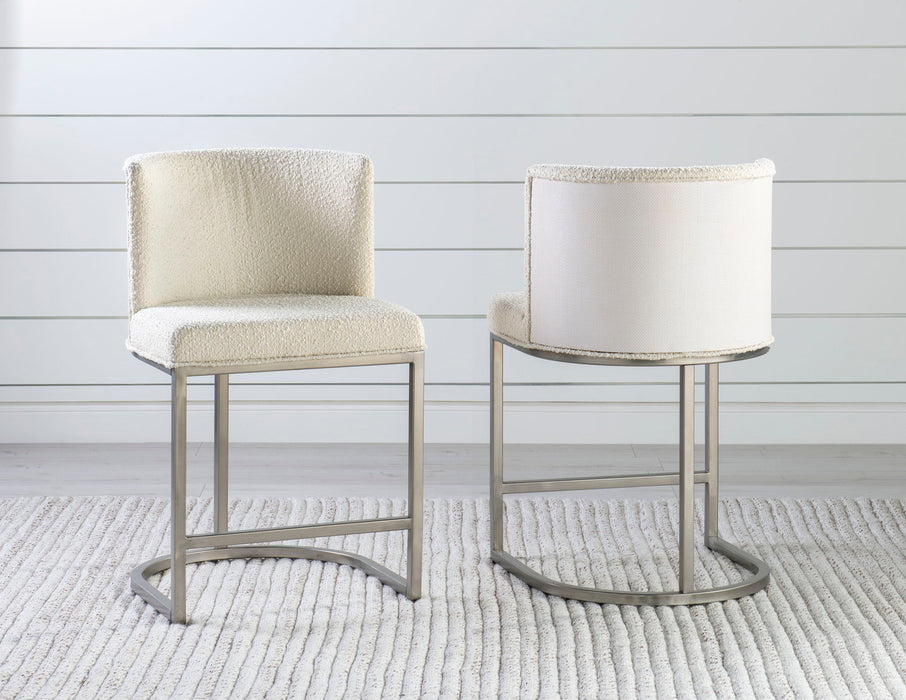 Biscayne - Counter Height Chair (Set of 2) - Beige