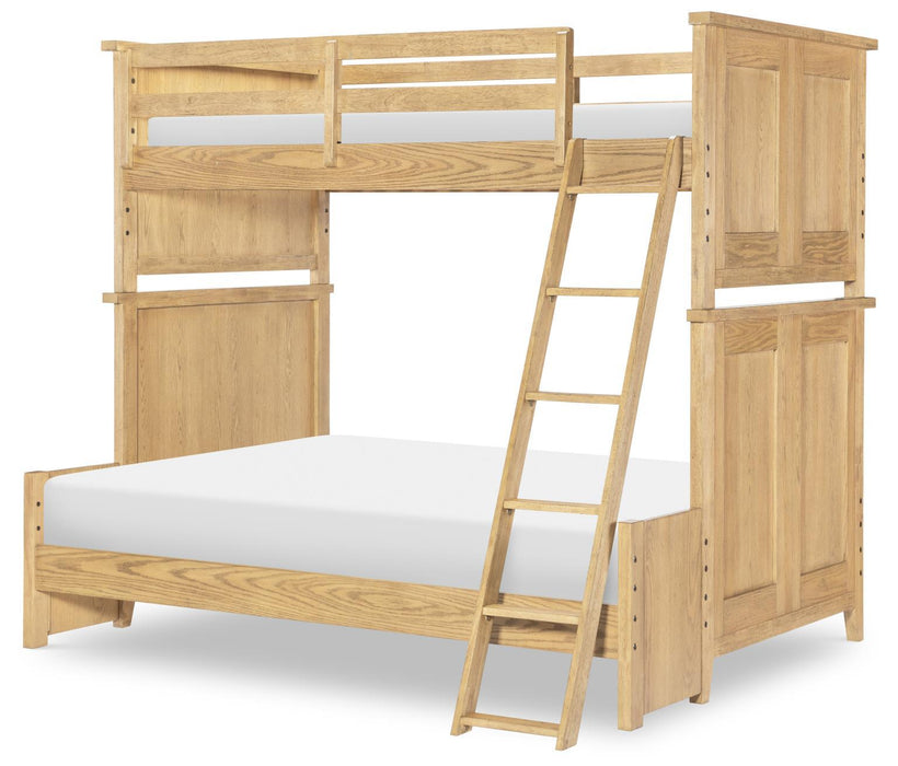 Today's Traditions - Full Size Bottom Bunk Extention - Natural Hickory