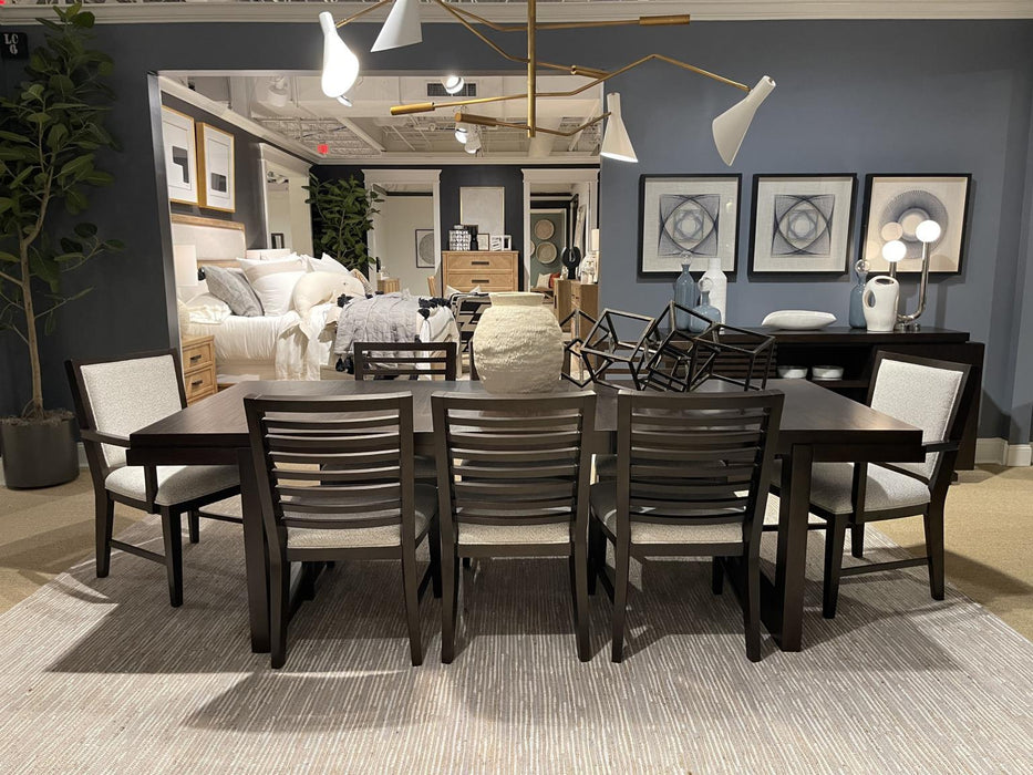 Architect - Square Pedestal Table Base - Onyx