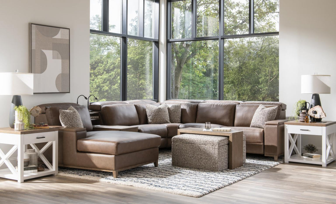 Solana - Armless Chair - Brown