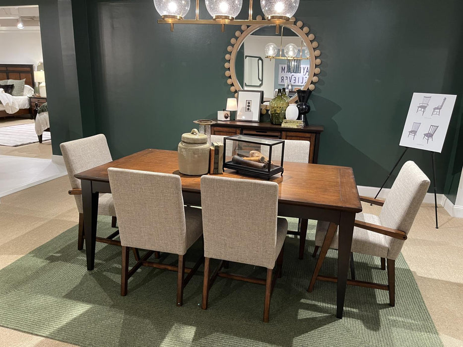 Fenmore - Spindle Side Chair (Set of 2) - Mocha And Distressed Cherry