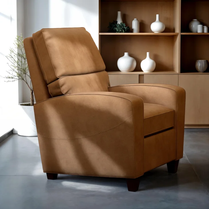 Luke Contemporary Custom Recliner by Norwalk Furniture