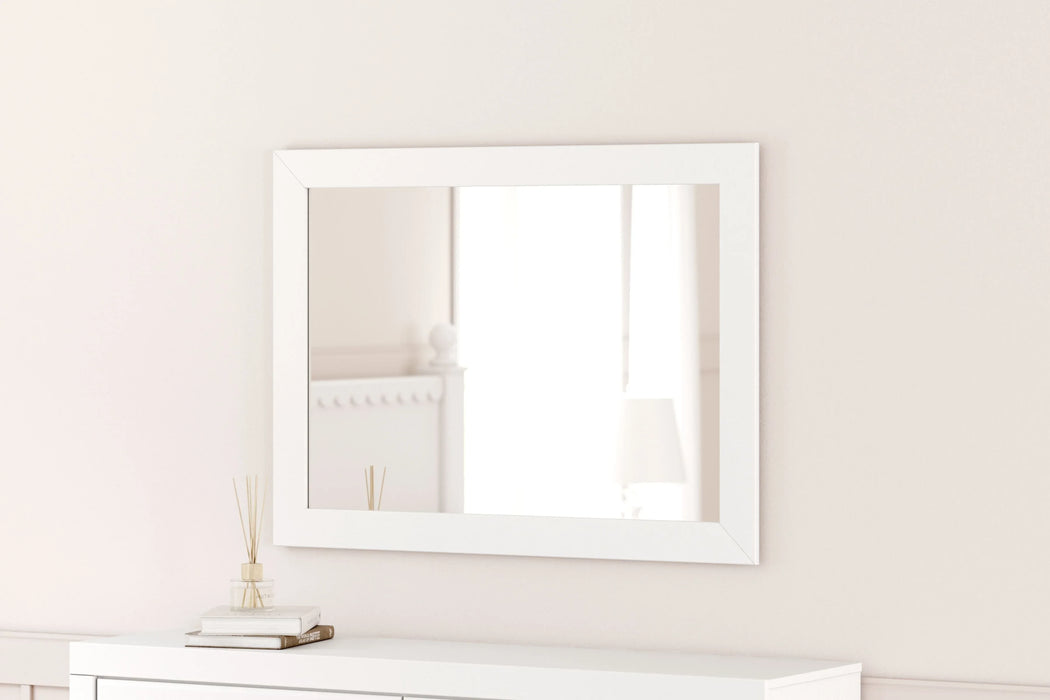 Mollviney - White - Bedroom Mirror