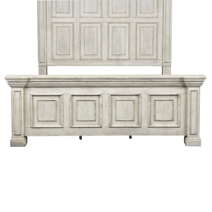 Big Valley - King Mansion Footboard - Whitestone