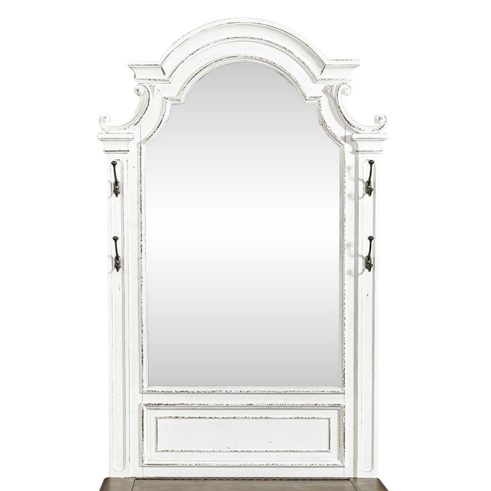 Magnolia Manor - Hall Tree Top - White