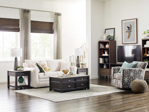 La-Z-Boy 520418 Full Sleep Sofa, featured view in Social Club Stone