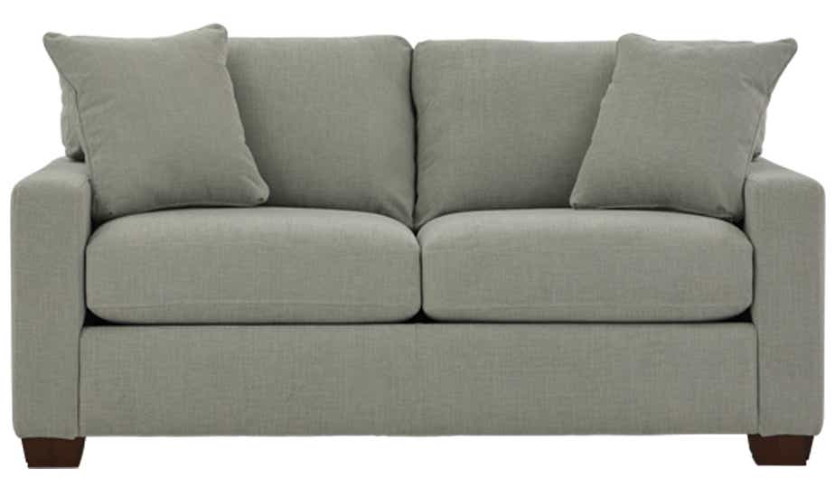 La-Z-Boy Shiloh Full Sleep Sofa 520636 manufacturer front dimension view