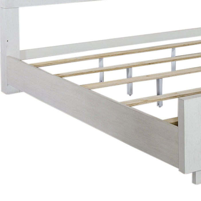 Mirage - California King Panel Rails - White