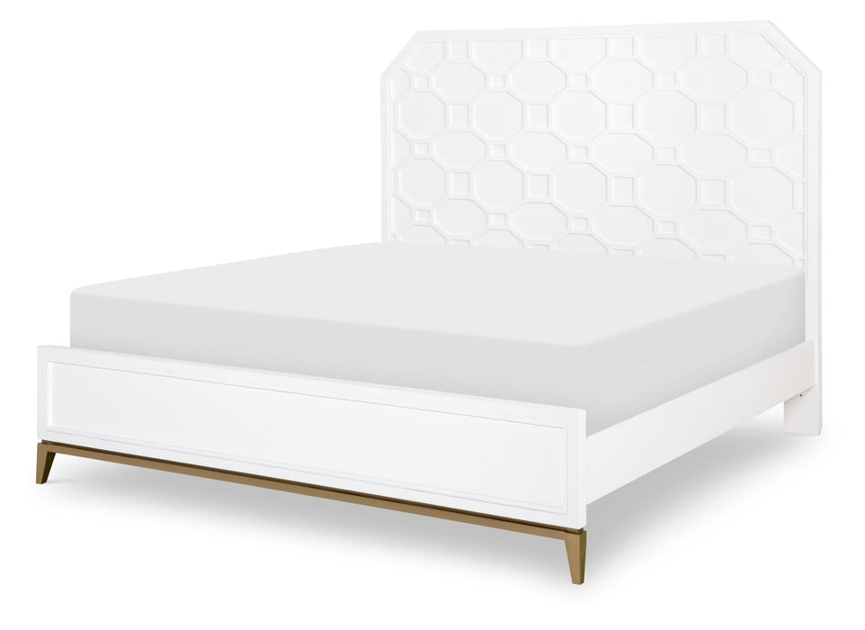 Chelsea by Rachael Ray - Queen Panel Footboard - White