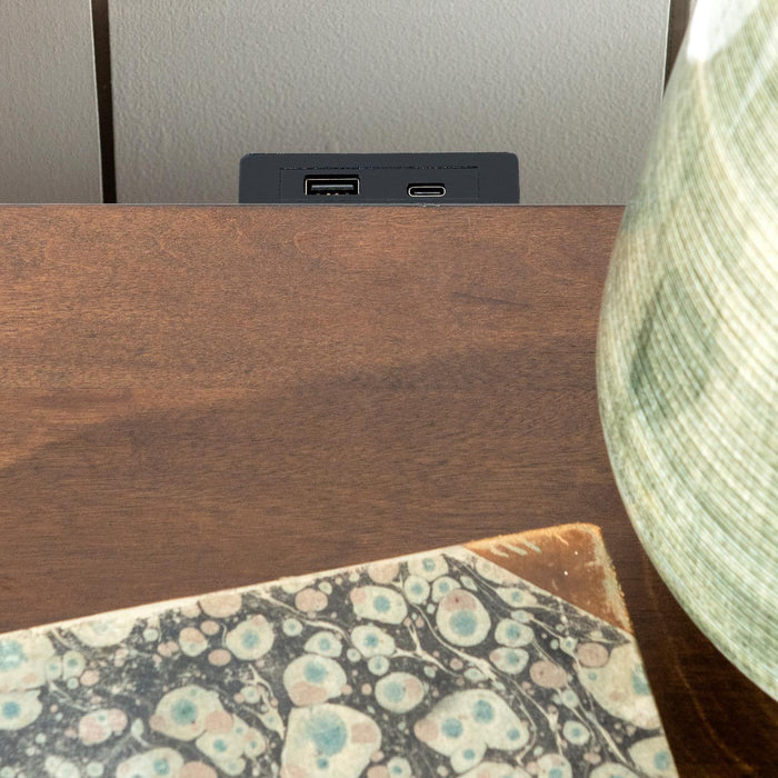 Lake House - Two Tone Open Nightstand