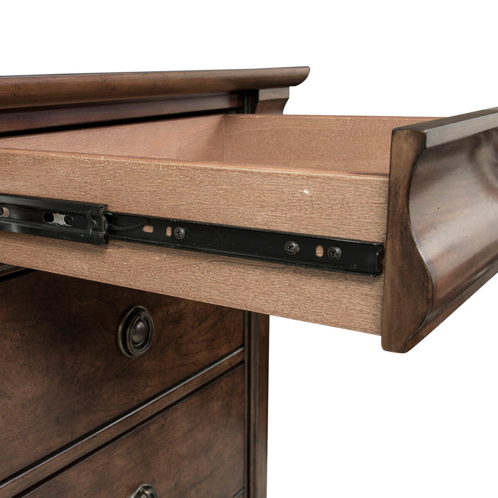 Rustic Traditions - Sleigh Bed, Dresser & Mirror