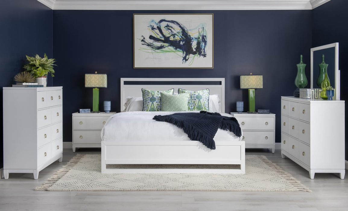 Summerland - King Panel Headboard - White