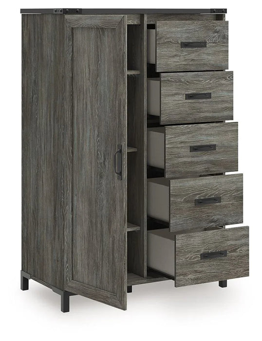 Frandern - Gray - Dressing Chest
