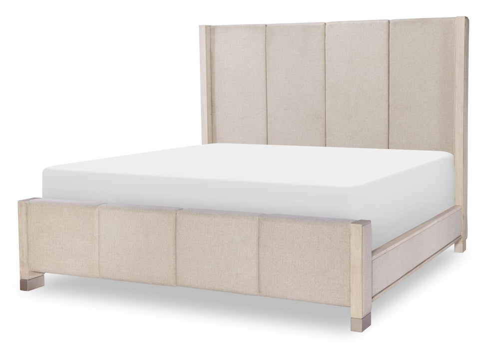 Bliss - King / California King Upholstered Footboard - Soft Cashmere