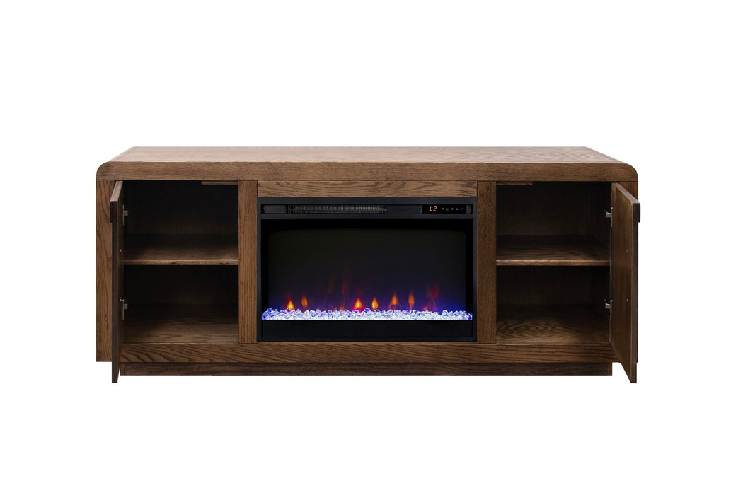 Eclipse - Fireplace TV Stand