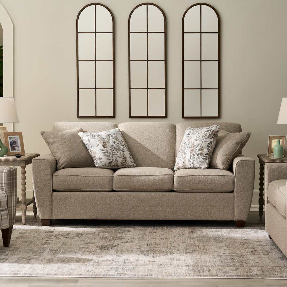 Piper Contemporary Sofa — Stone — Social Club B180852 view 2