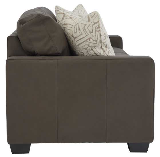 La-Z-Boy Shiloh Sofa 610636 manufacturer side dimension view