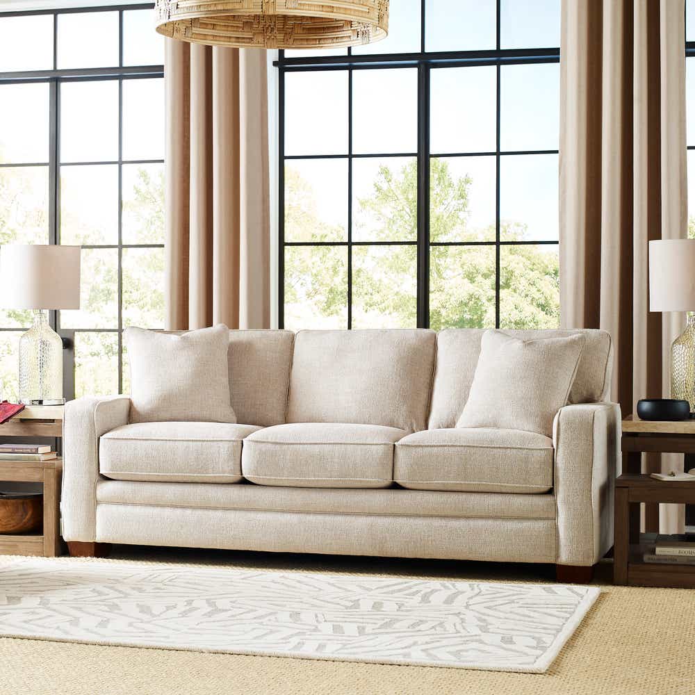 La-Z-Boy Meyer Sofa 610694 in Nico Oyster, alternate view