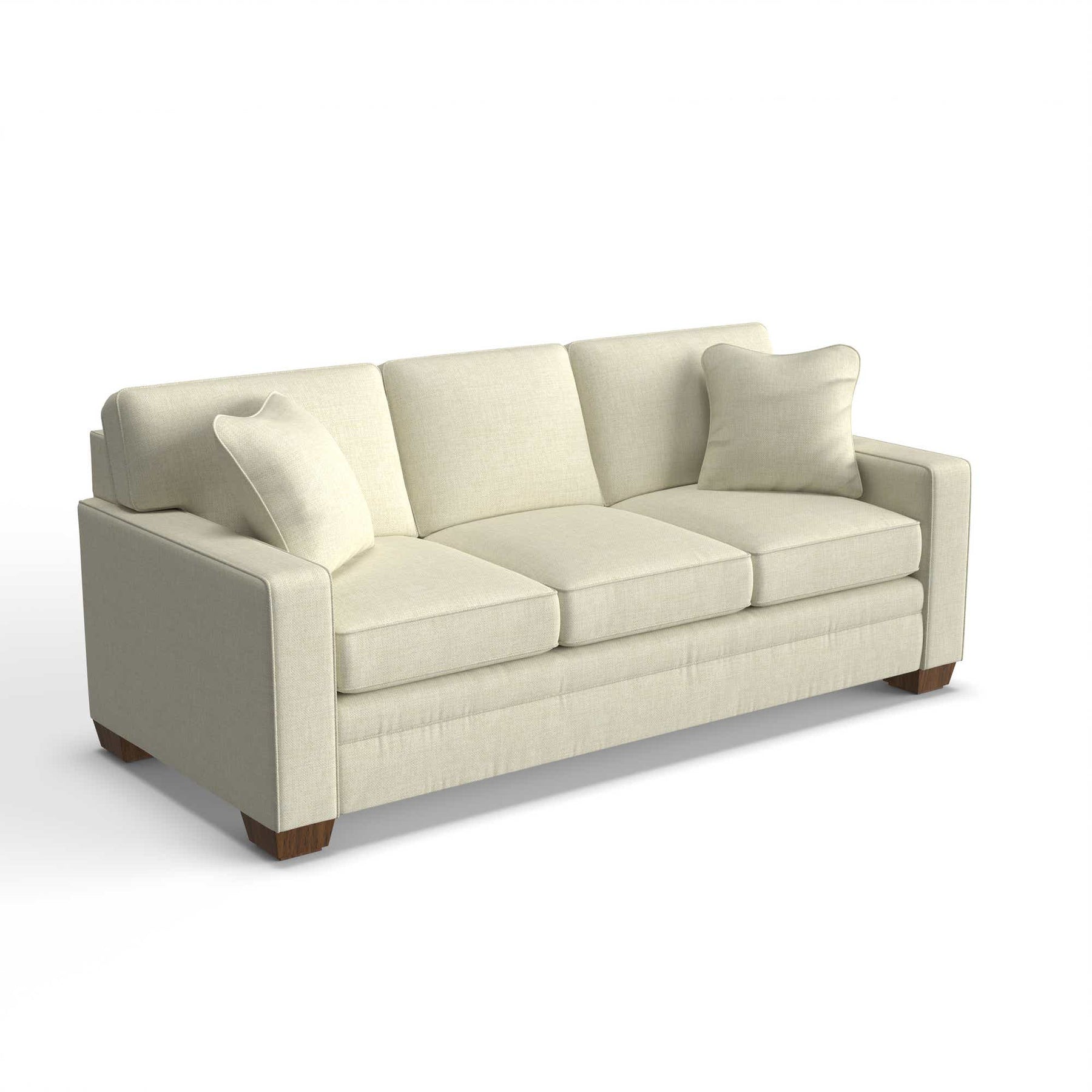 La-Z-Boy Meyer Sofa 610694 in Nico Oyster, front view