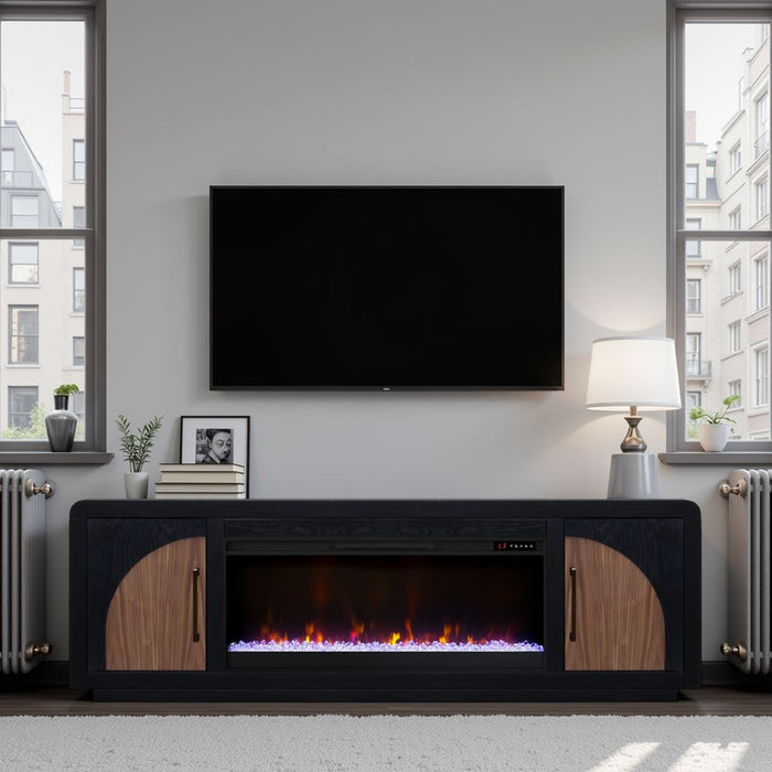 Eclipse - Fireplace TV Stand