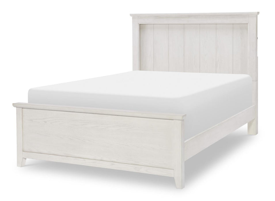 Ashton - Full Panel Headboard - Bleached Linen